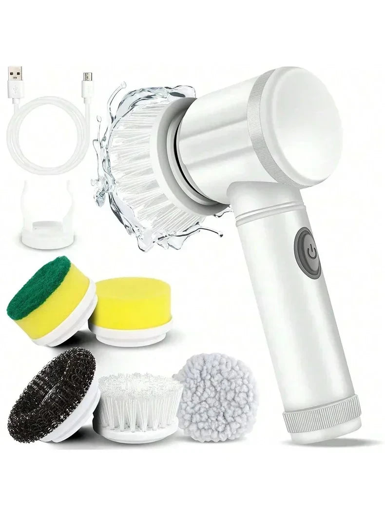 Cordless Spin Scrubber 5 Heads