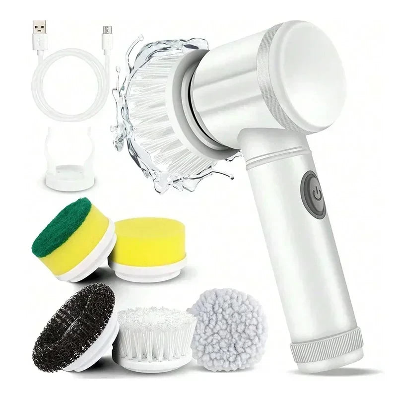 Cordless Spin Scrubber 5 Heads